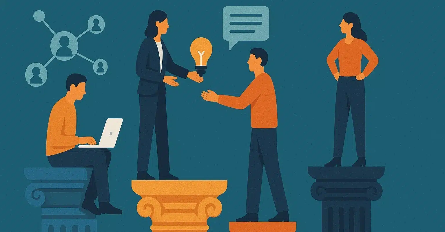 Vidensdeling er en essentiel faktor for personlig udvikling